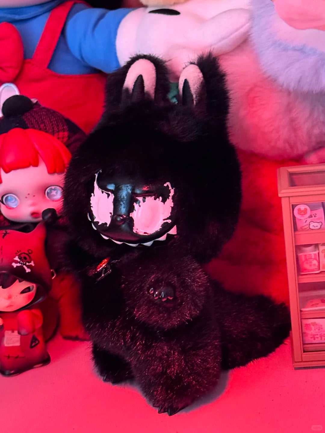 Original Design- Venom |Handmade Modification labubu Doll