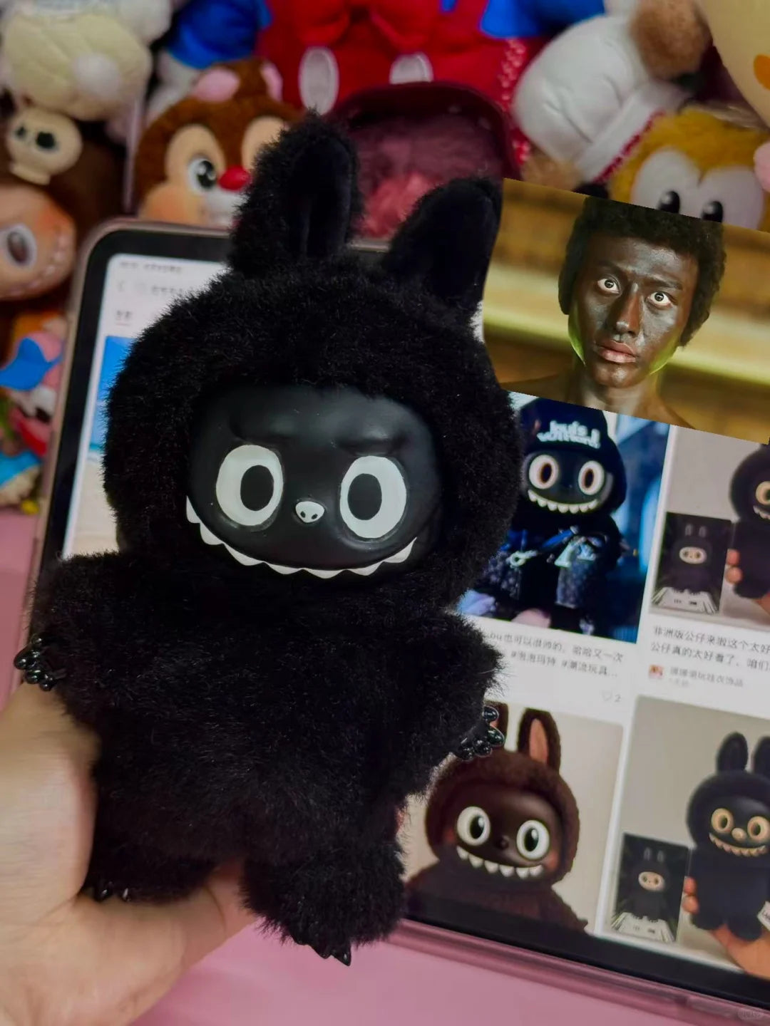 Original Design- Shadow|Handmade Modification labubu Doll
