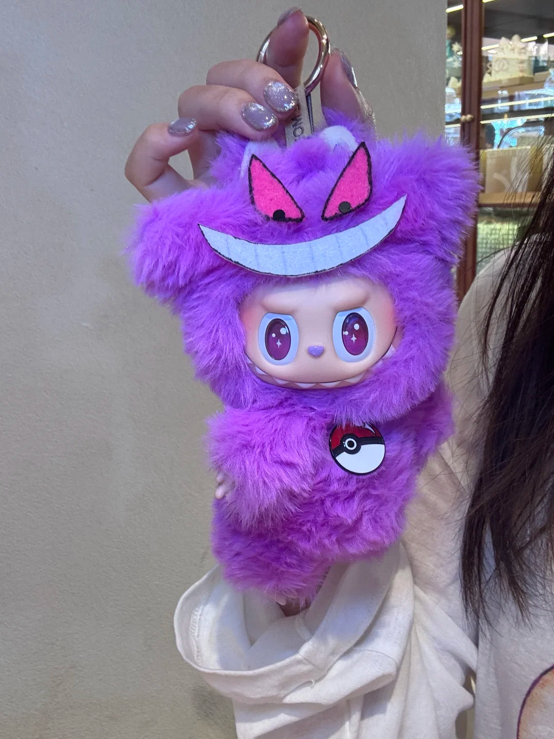 Original Design- Pokemon Gengar|Handmade Modification labubu Doll