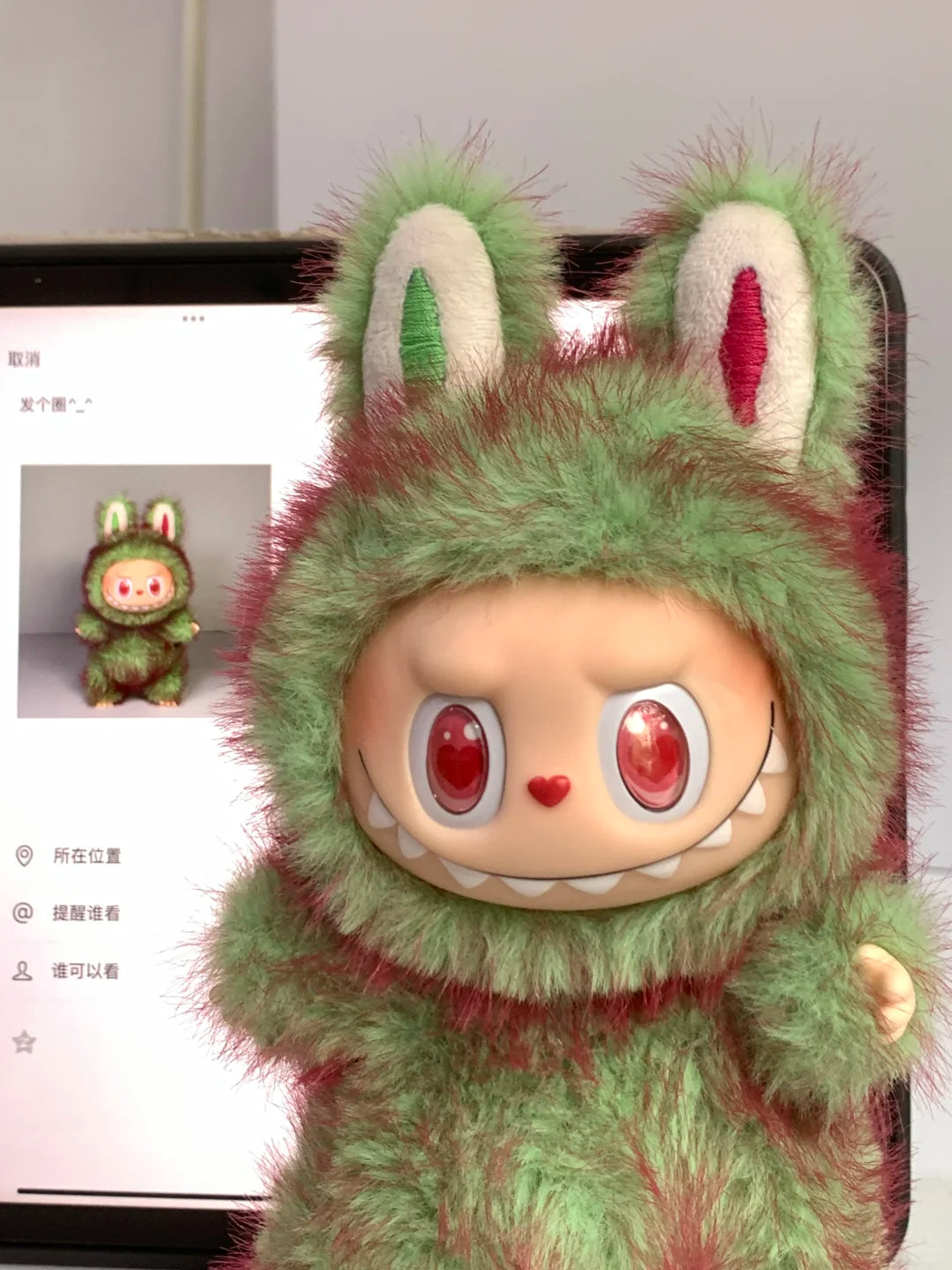Original Design- Kiwibubu| Handmade Modification labubu Doll