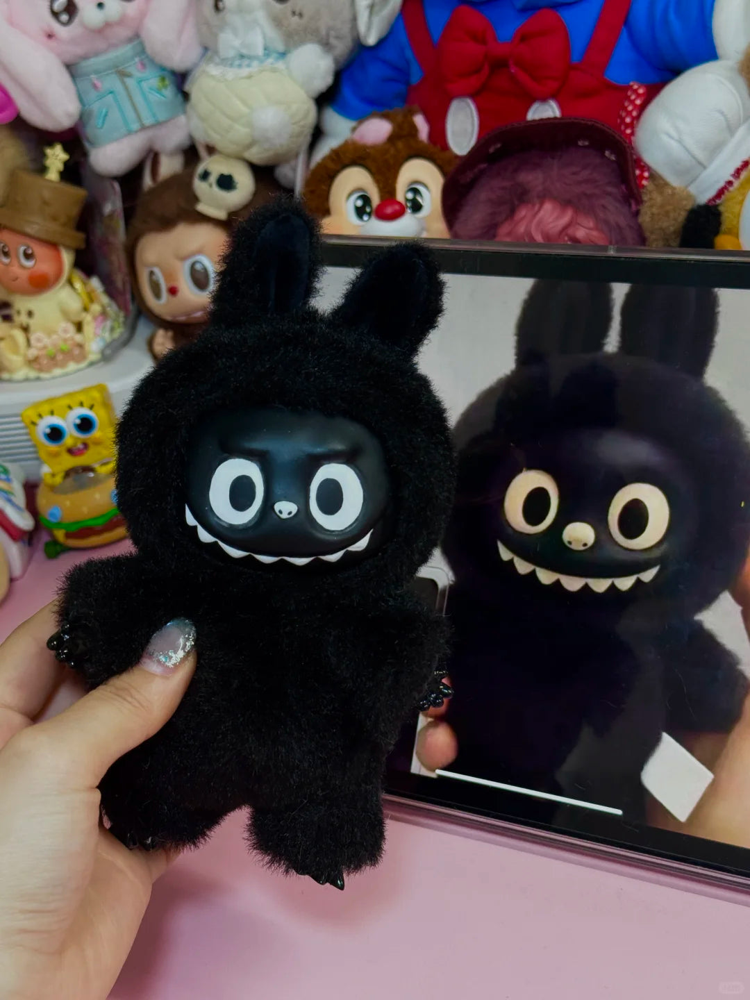 Original Design- Shadow|Handmade Modification labubu Doll