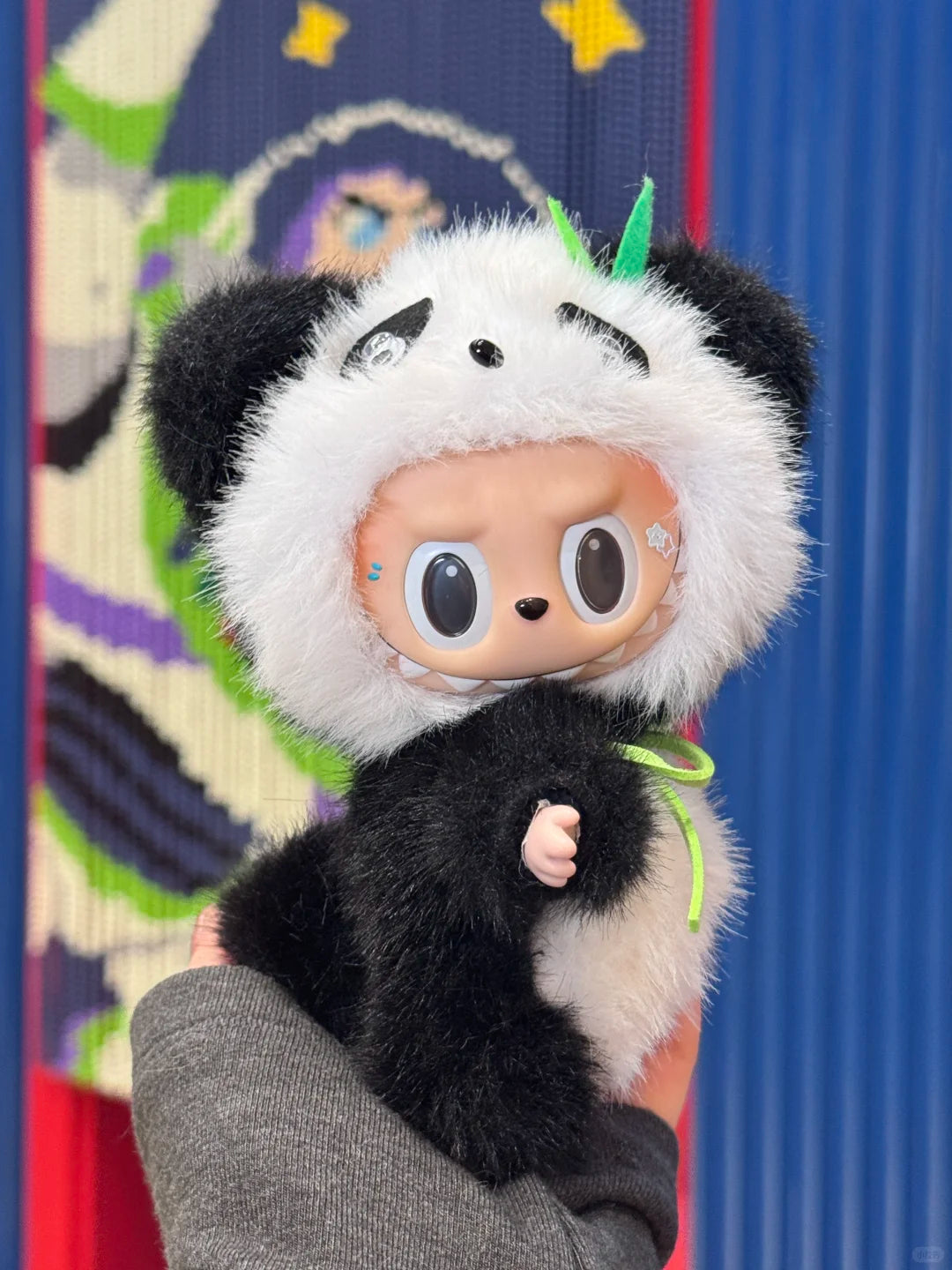Original Design- Panda|Handmade Modification labubu Doll