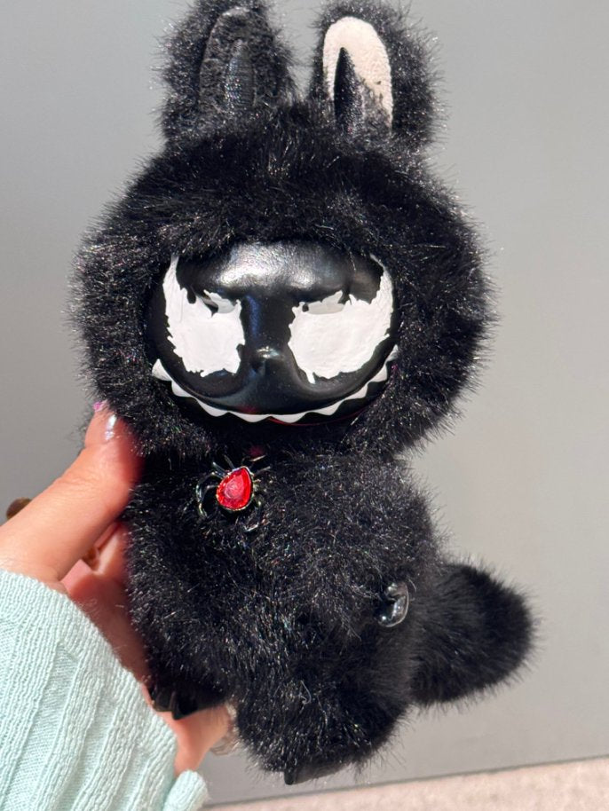 Original Design- Venom |Handmade Modification labubu Doll