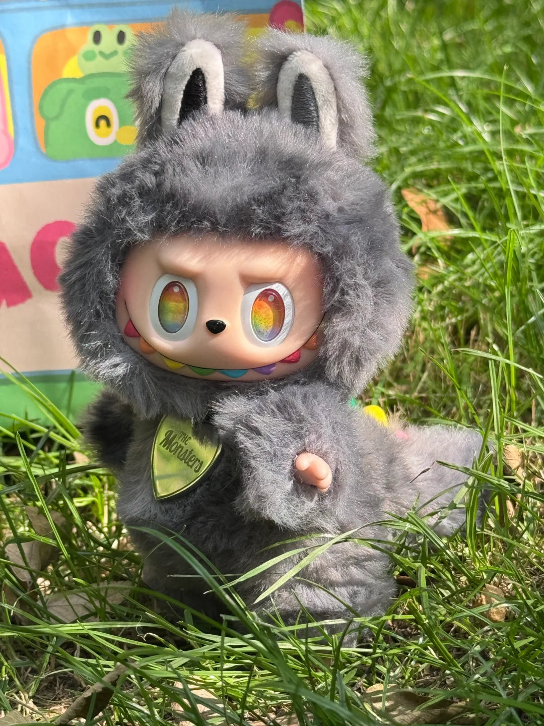 Original Design- Zimomo Big into Energy Secret with Tail |Handmade Modification labubu Doll