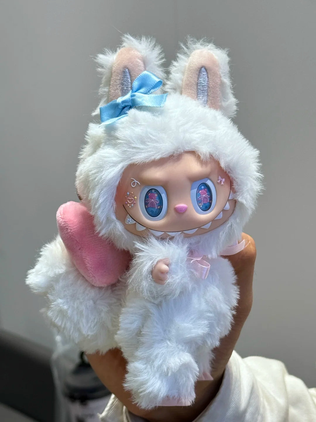 Original Design- Cream Puff Bear Bear Series |Handmade Modification labubu Doll