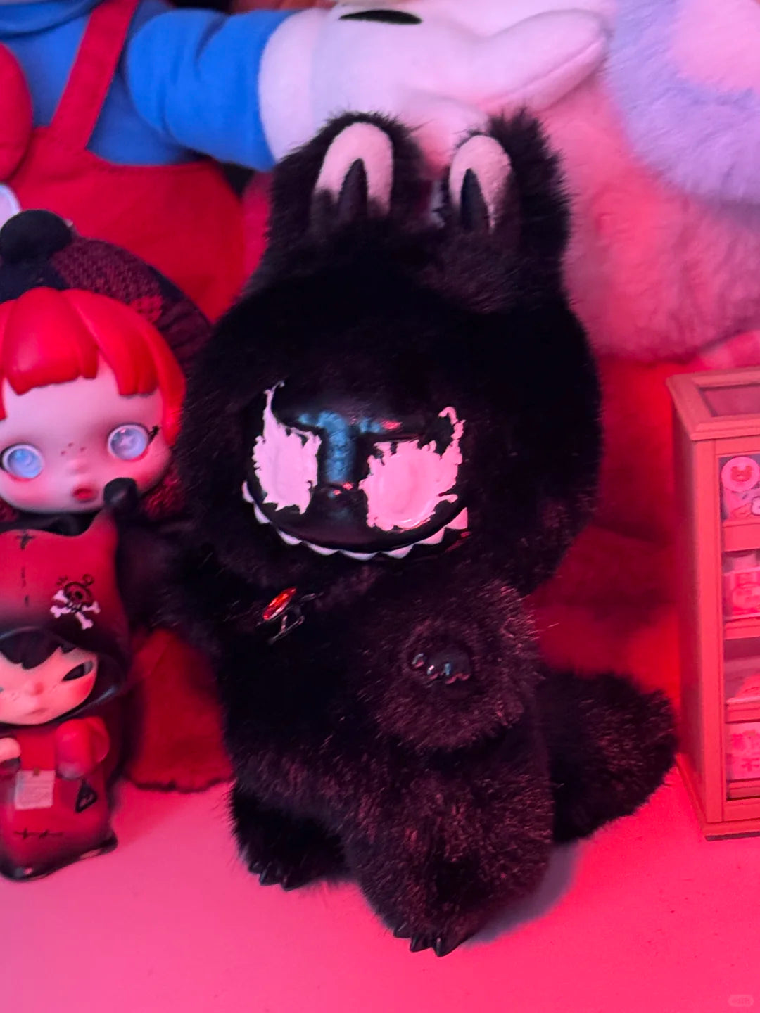 Original Design- Venom |Handmade Modification labubu Doll