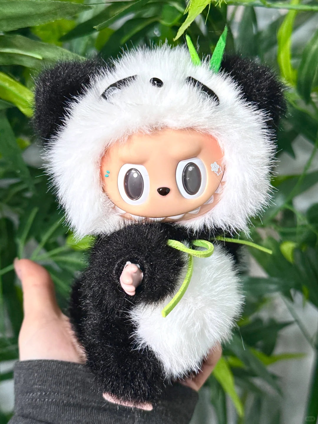 Original Design- Panda|Handmade Modification labubu Doll