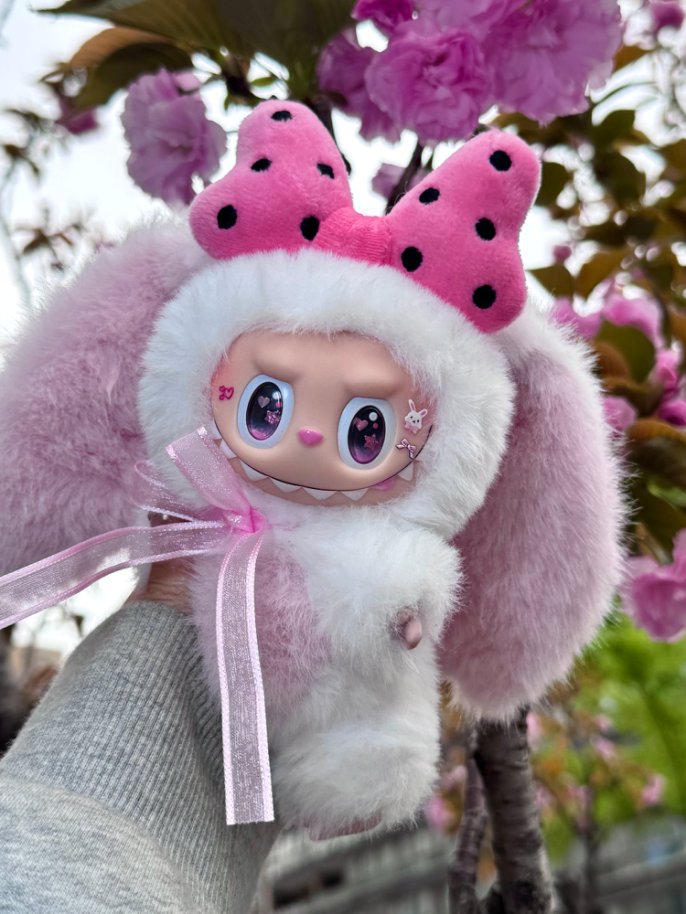 Original Design- Sweetheart Bunny |Handmade Modification labubu Doll