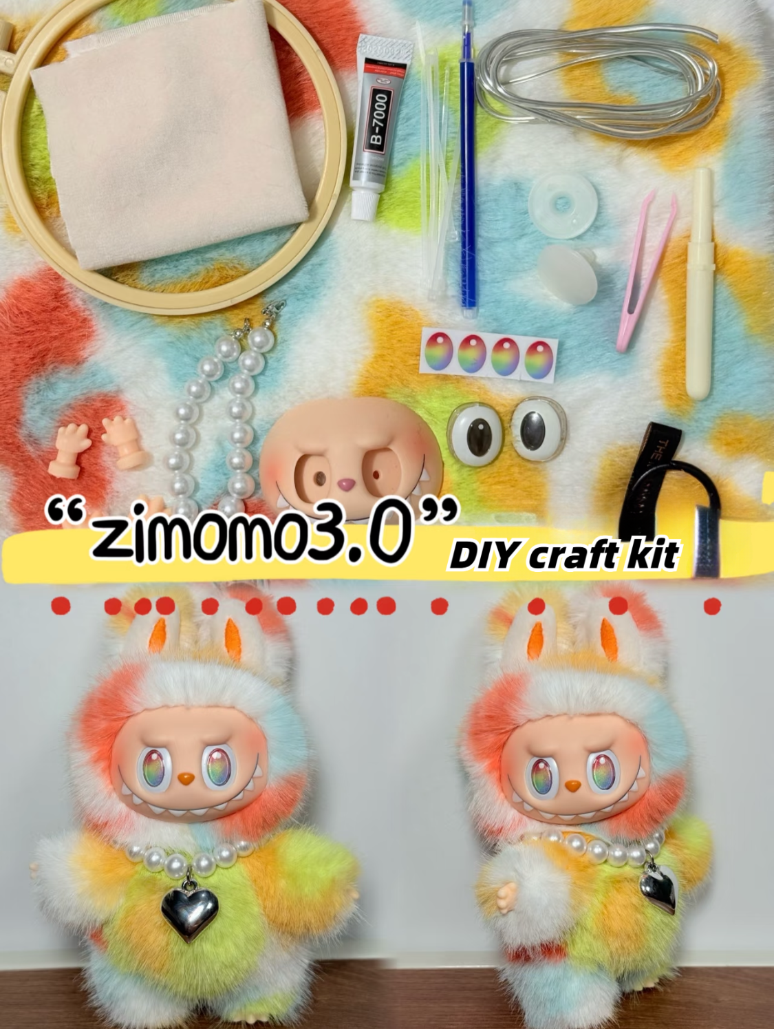 Little Rock the Universe- DIY Craft Kit - Complete Starter Set, Handmade Mold, Resin, Paints & Tools (Fan Art Inspired)
