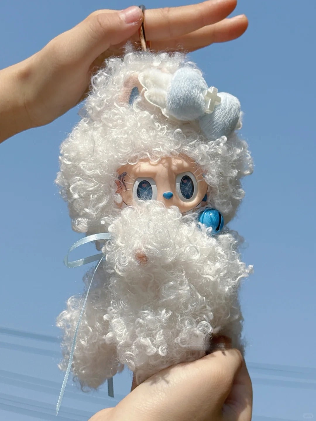 Original Design- Baby Curly Sheep 3 Colors | Handmade Modification labubu Doll