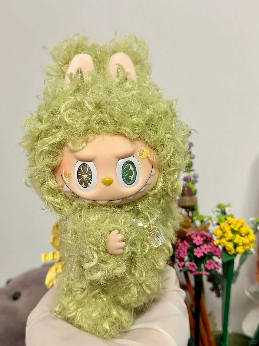 Original Design- Curly Hair Collection 7 colors |Handmade Modification labubu Doll