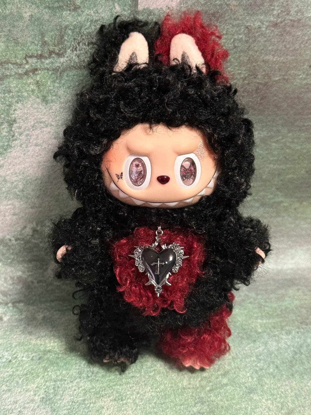 Original Design- Curly Hair Collection 7 colors |Handmade Modification labubu Doll