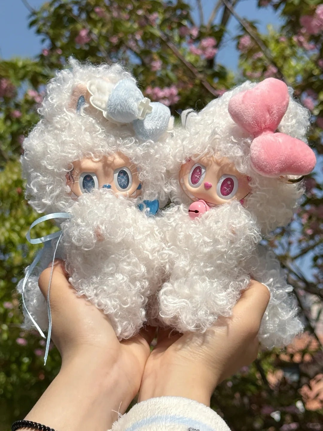 Original Design- Baby Curly Sheep 3 Colors | Handmade Modification labubu Doll