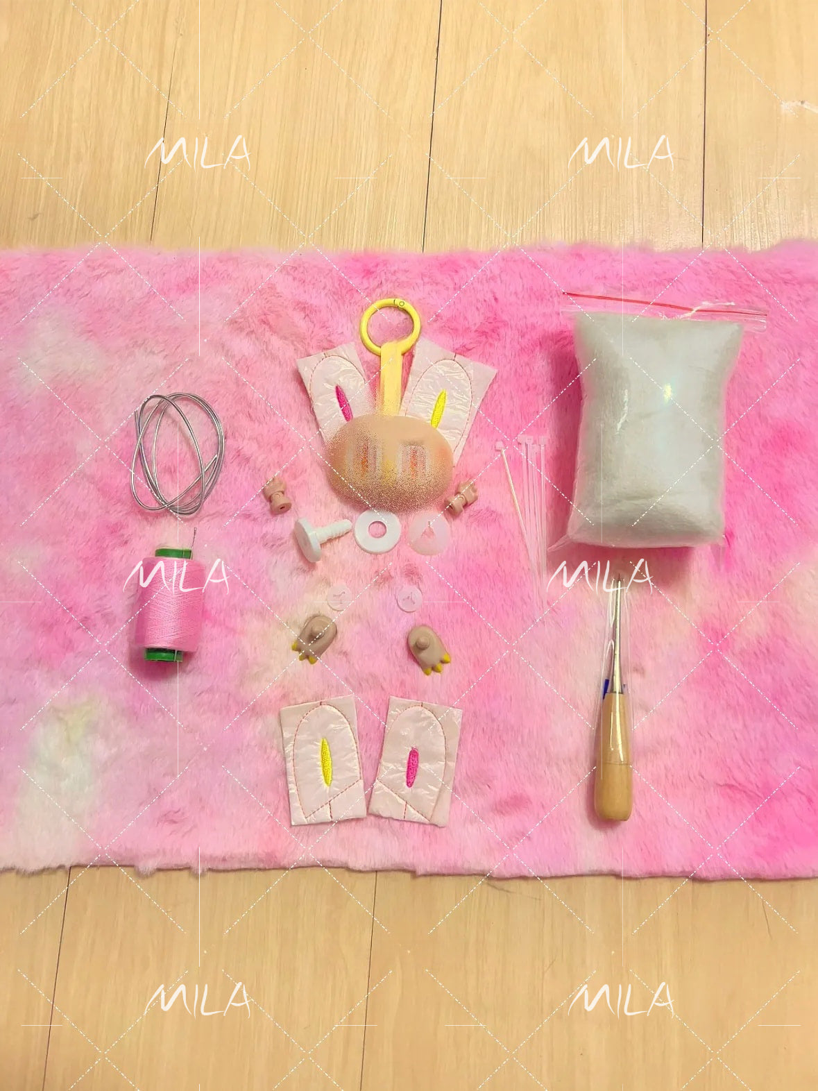 Labubu LOYALTY-The Monster 3.0 'BIG INTO ENERGY' DIY Resin Craft Kit - Complete Starter Set, Handmade Mold, Resin, Paints & Tools (Fan Art Inspired)