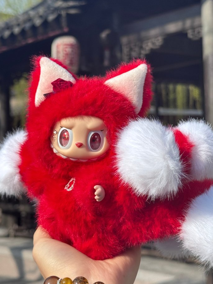 Original Design- Nine-Tailed Fox-7 colors|Handmade Modification labubu Doll