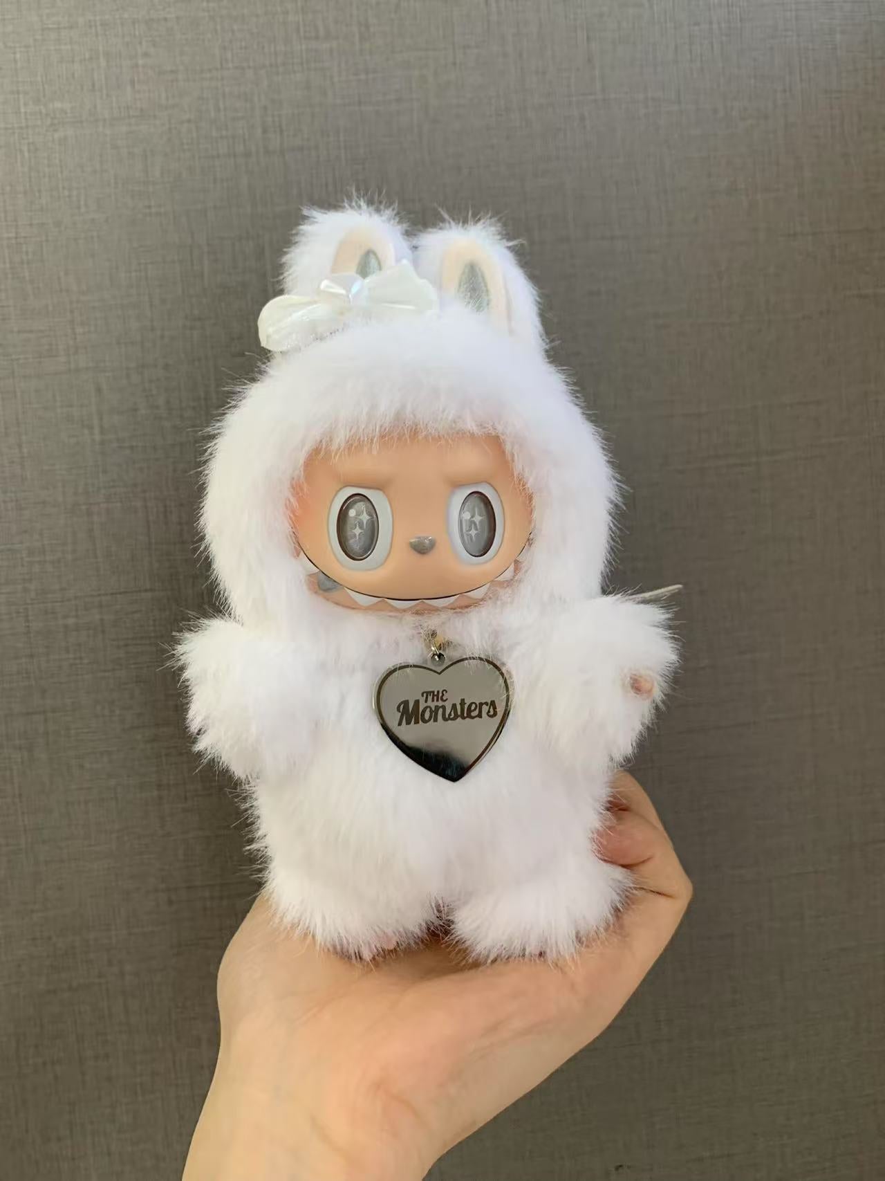 Original Design- Little The Monster & Little Angel |Handmade Modification labubu Doll