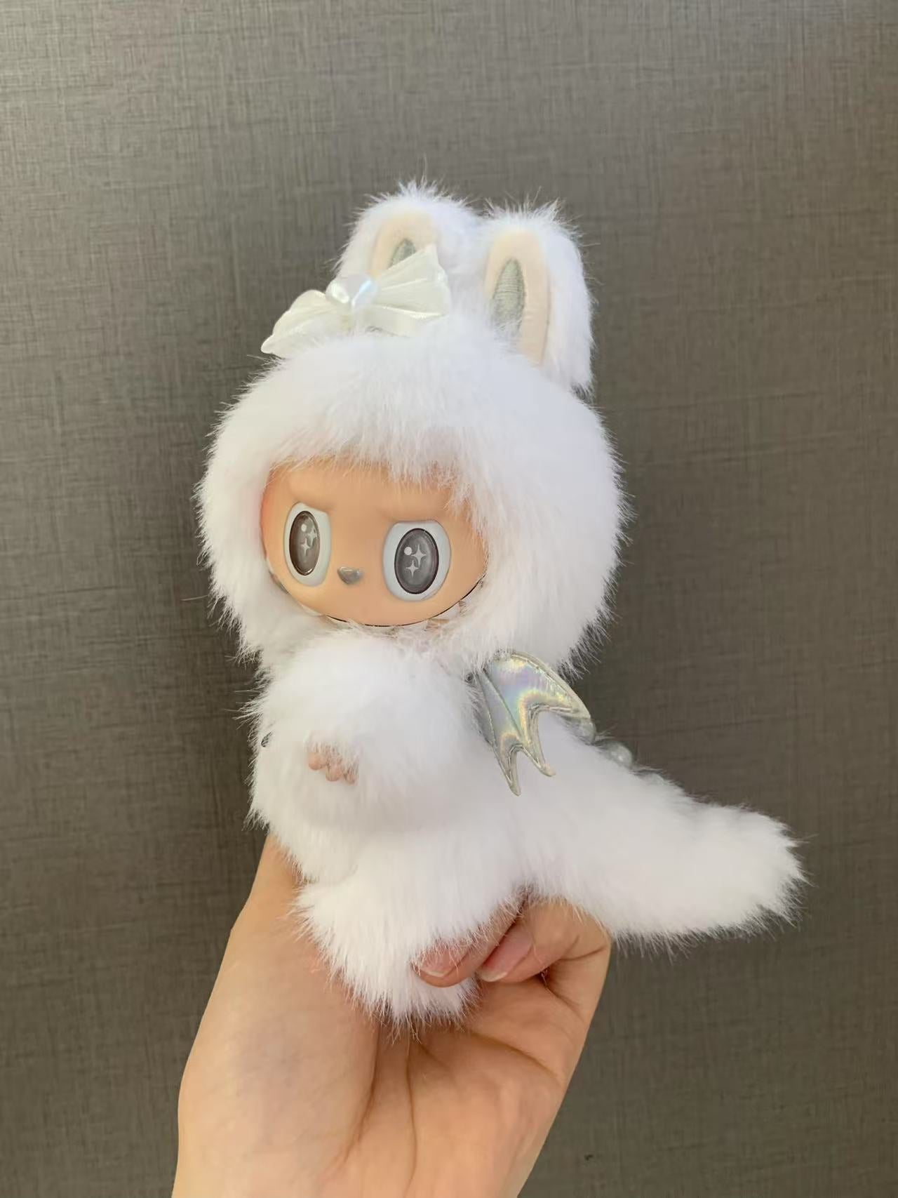 Original Design- Little The Monster & Little Angel |Handmade Modification labubu Doll