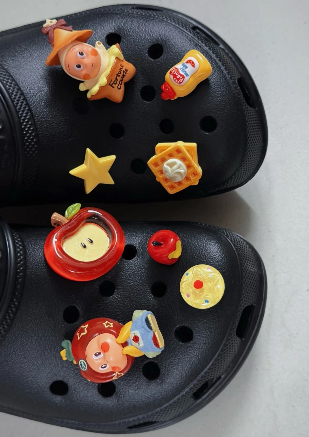 Twinkle Twinkle Star Diy Three-Dimensional Shone Charms For Hole Shoes Women'S Shoes Flower Cute Shoe Buckle Crocs Decoration
