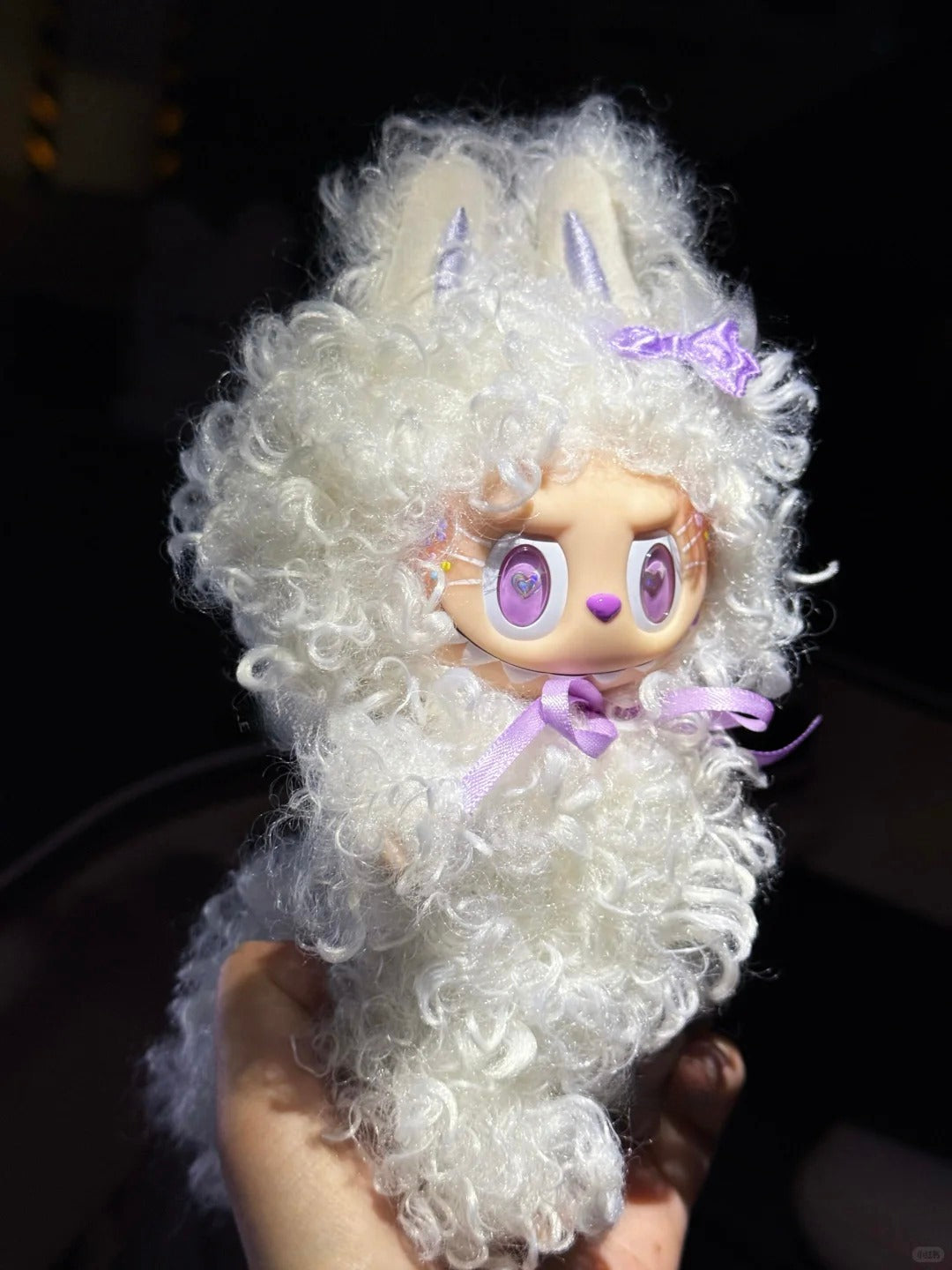 Original Design- Baby Curly Sheep 3 Colors | Handmade Modification labubu Doll