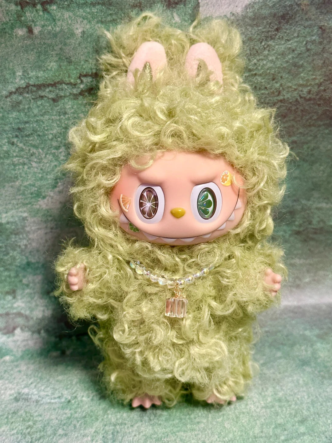 Original Design- Curly Hair Collection 7 colors |Handmade Modification labubu Doll