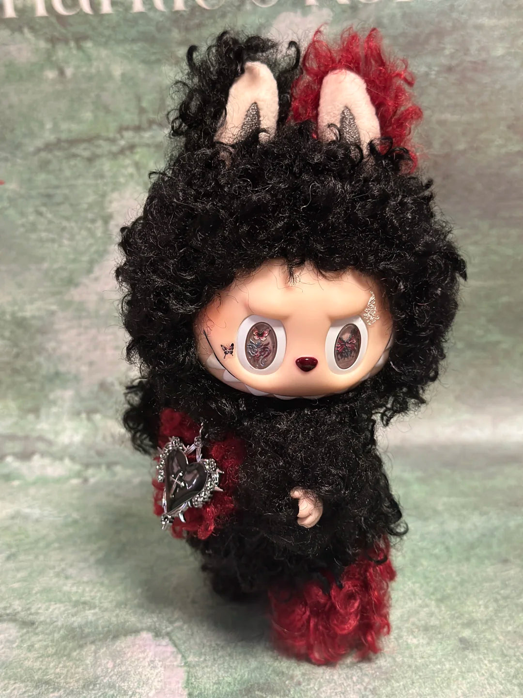 Original Design- Curly Hair Collection 7 colors |Handmade Modification labubu Doll