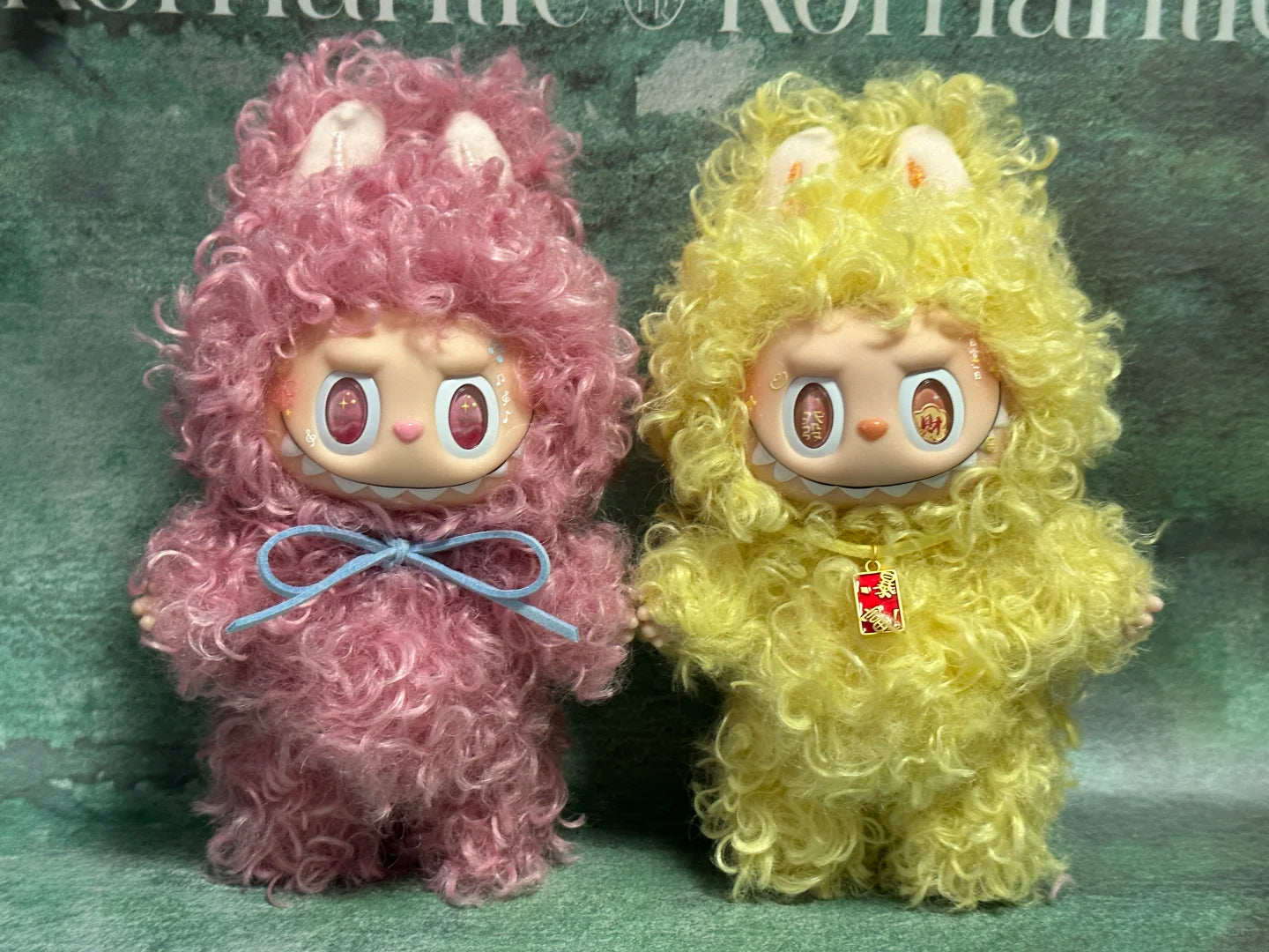 Original Design- Curly Hair Collection 7 colors |Handmade Modification labubu Doll
