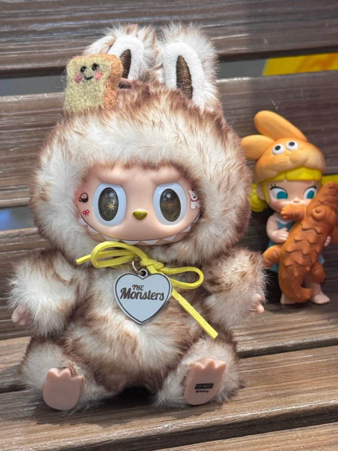 Original Design- Caramel Toast V1&V2|Handmade Modification labubu Doll