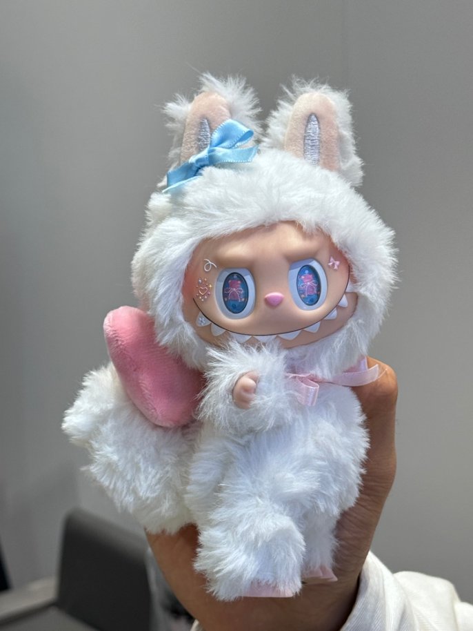 Original Design- Cream Puff Bear Bear Series |Handmade Modification labubu Doll
