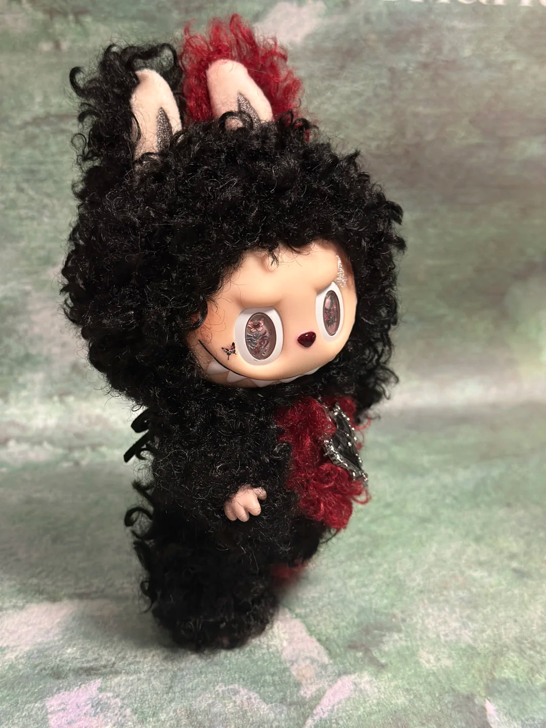 Original Design- Curly Hair Collection 7 colors |Handmade Modification labubu Doll