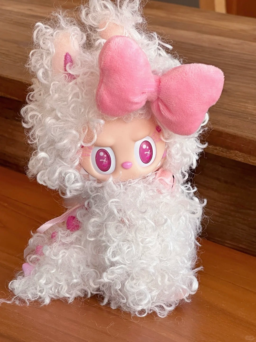 Original Design- Baby Curly Sheep 3 Colors | Handmade Modification labubu Doll