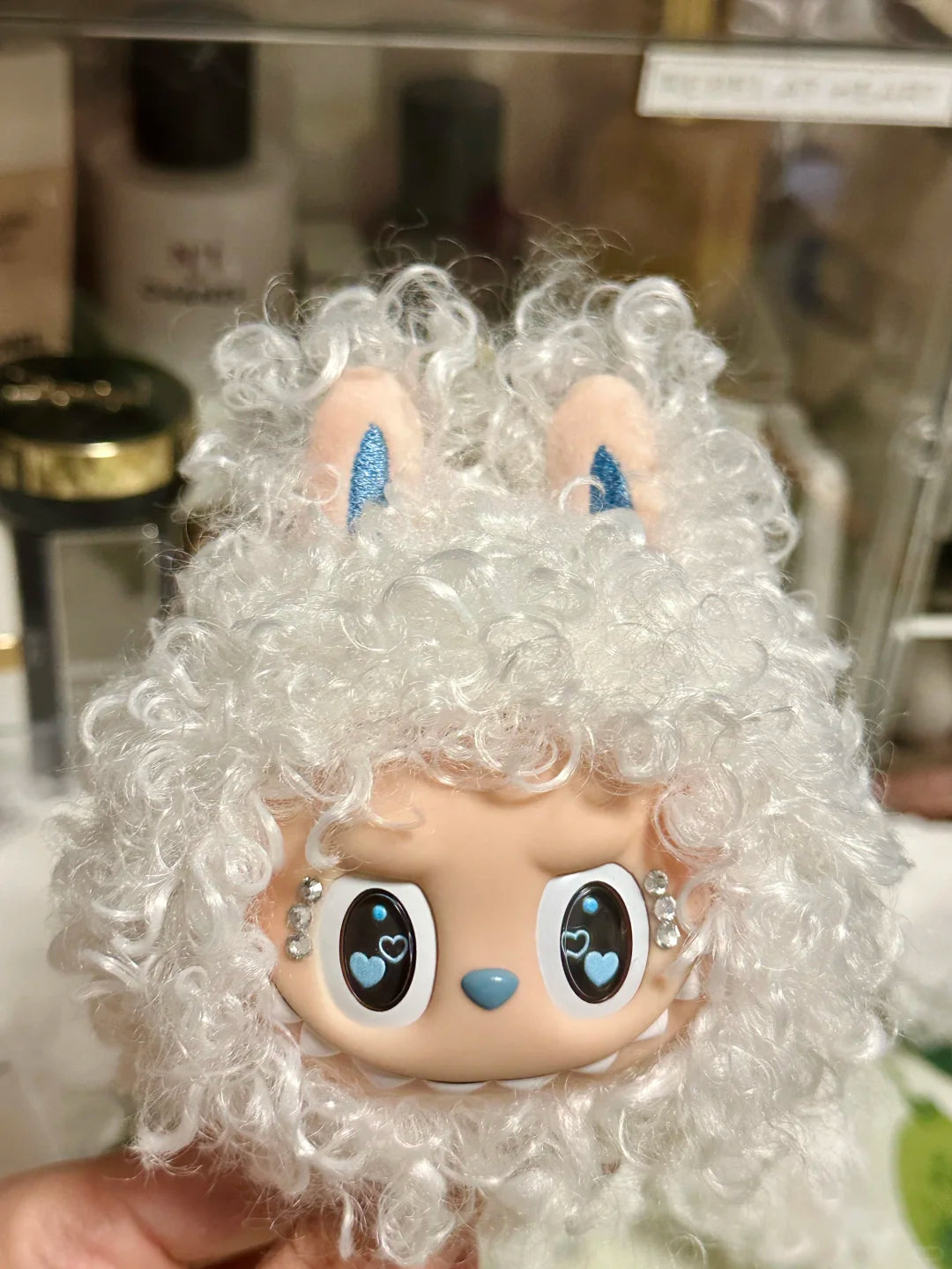 Original Design- Curly Hair Collection 7 colors |Handmade Modification labubu Doll