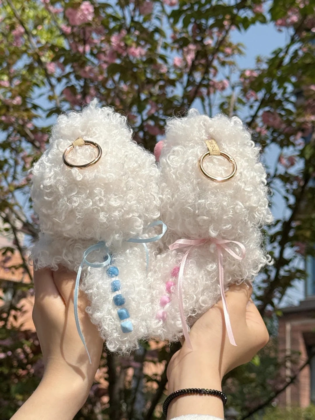 Original Design- Baby Curly Sheep 3 Colors | Handmade Modification labubu Doll