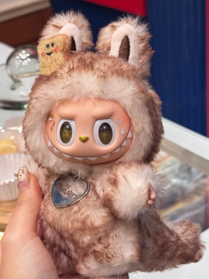 Original Design- Caramel Toast V1&V2|Handmade Modification labubu Doll