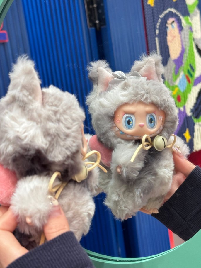 Original Design- Maine Coon Cat|Handmade Modification labubu Doll