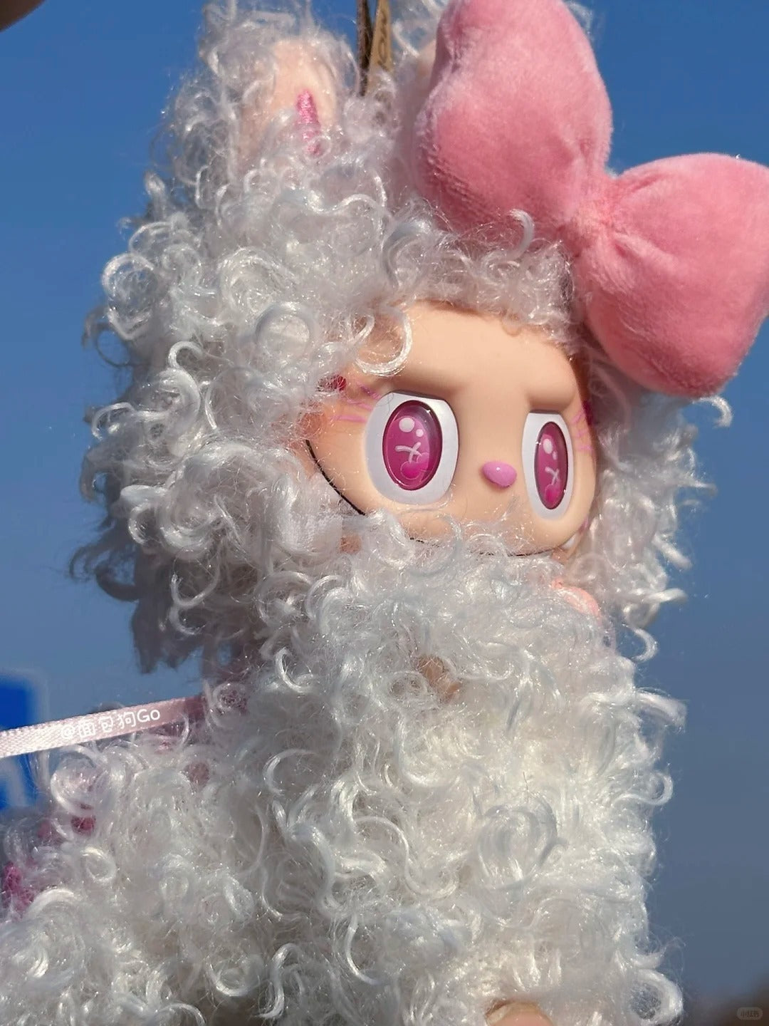 Original Design- Baby Curly Sheep 3 Colors | Handmade Modification labubu Doll