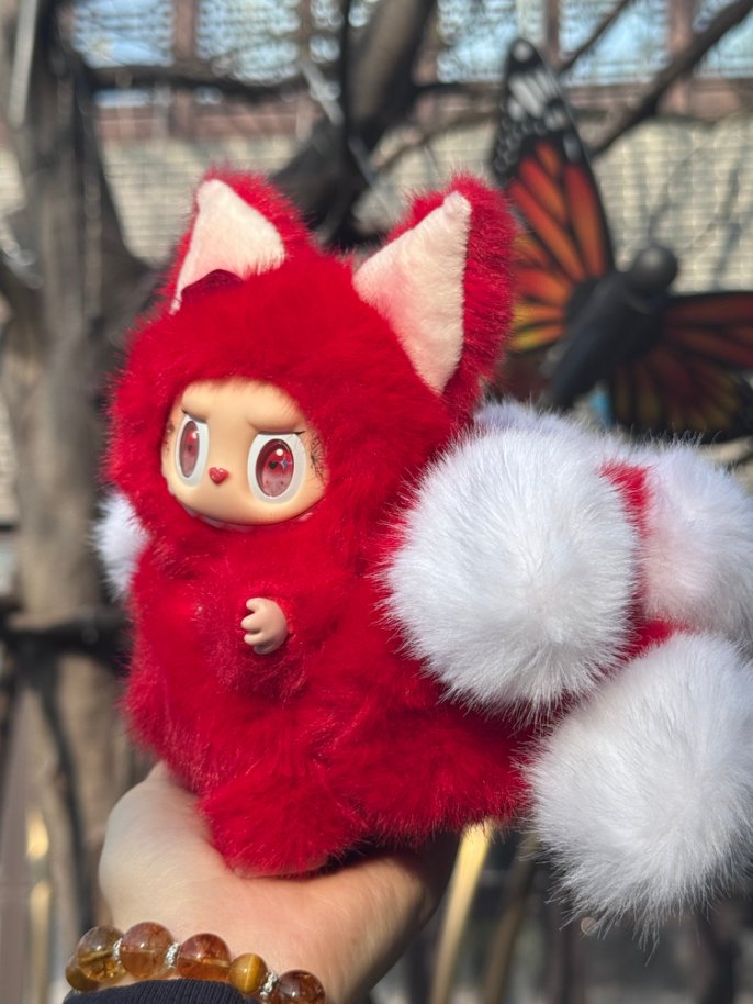 Original Design- Nine-Tailed Fox-7 colors|Handmade Modification labubu Doll