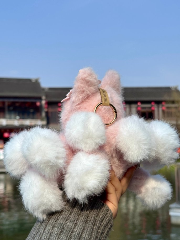 Original Design- Nine-Tailed Fox-7 colors|Handmade Modification labubu Doll