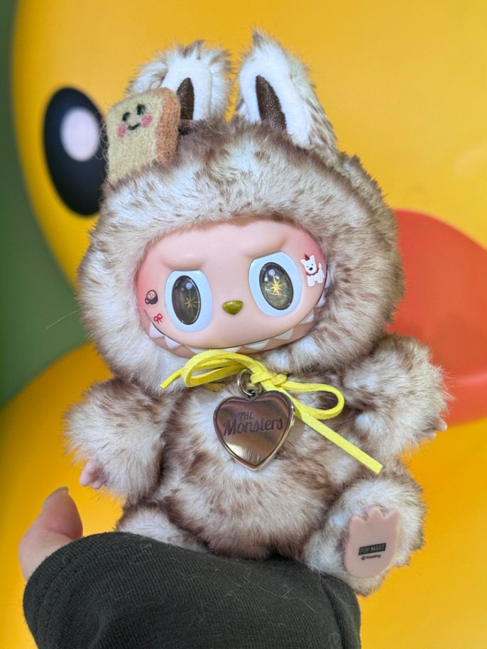 Original Design- Caramel Toast V1&V2|Handmade Modification labubu Doll