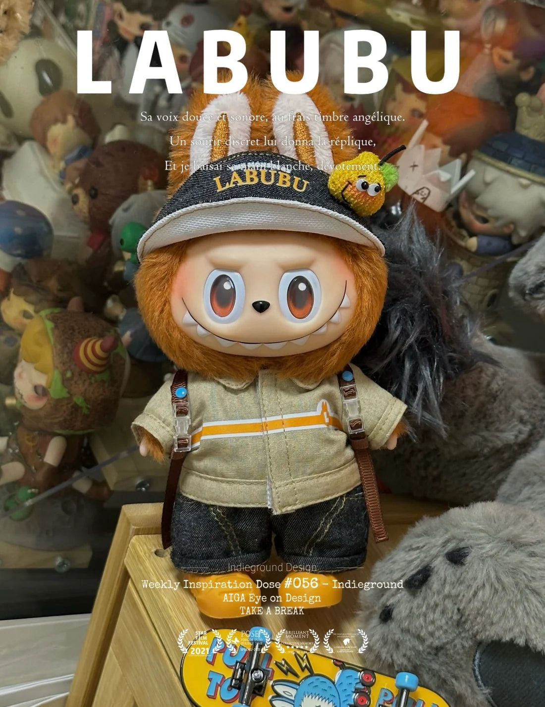 Original Design- Wacky Mart Version | Handmade Modification labubu Doll