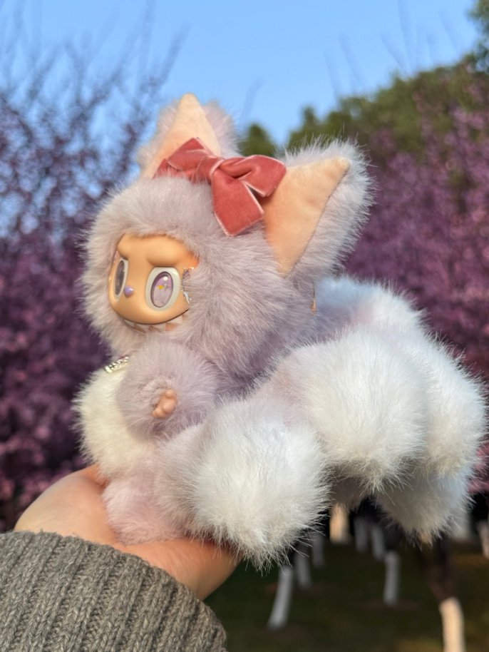 Original Design- Nine-Tailed Fox-7 colors|Handmade Modification labubu Doll