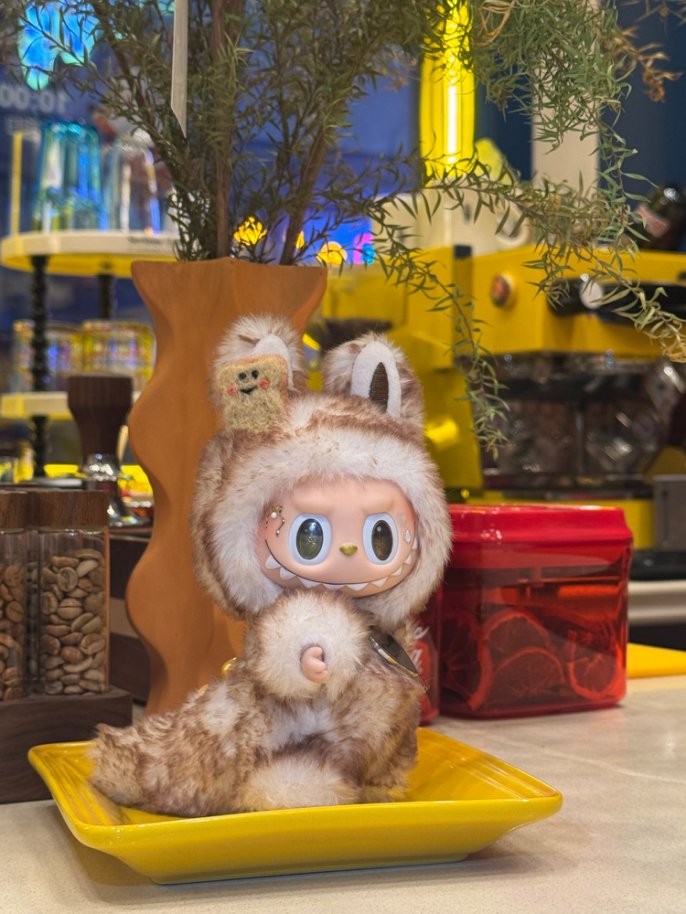 Original Design- Caramel Toast V1&V2|Handmade Modification labubu Doll
