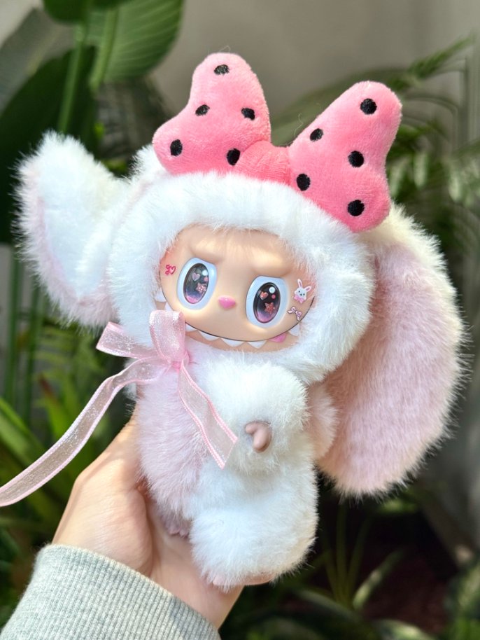 Original Design- Sweetheart Bunny |Handmade Modification labubu Doll