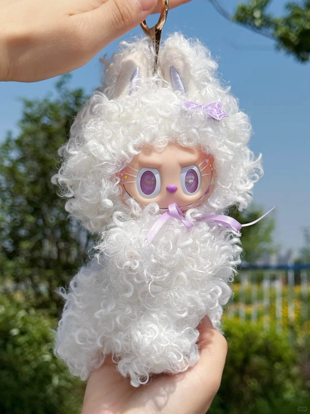 Original Design- Baby Curly Sheep 3 Colors | Handmade Modification labubu Doll