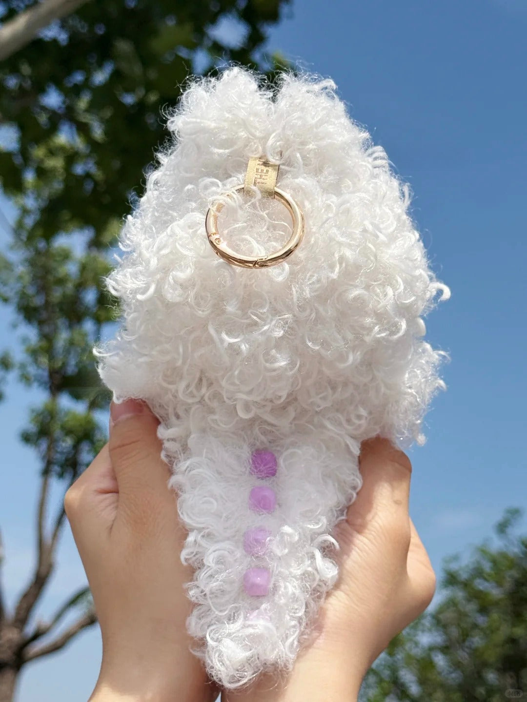 Original Design- Baby Curly Sheep 3 Colors | Handmade Modification labubu Doll