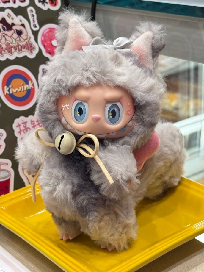 Original Design- Maine Coon Cat|Handmade Modification labubu Doll