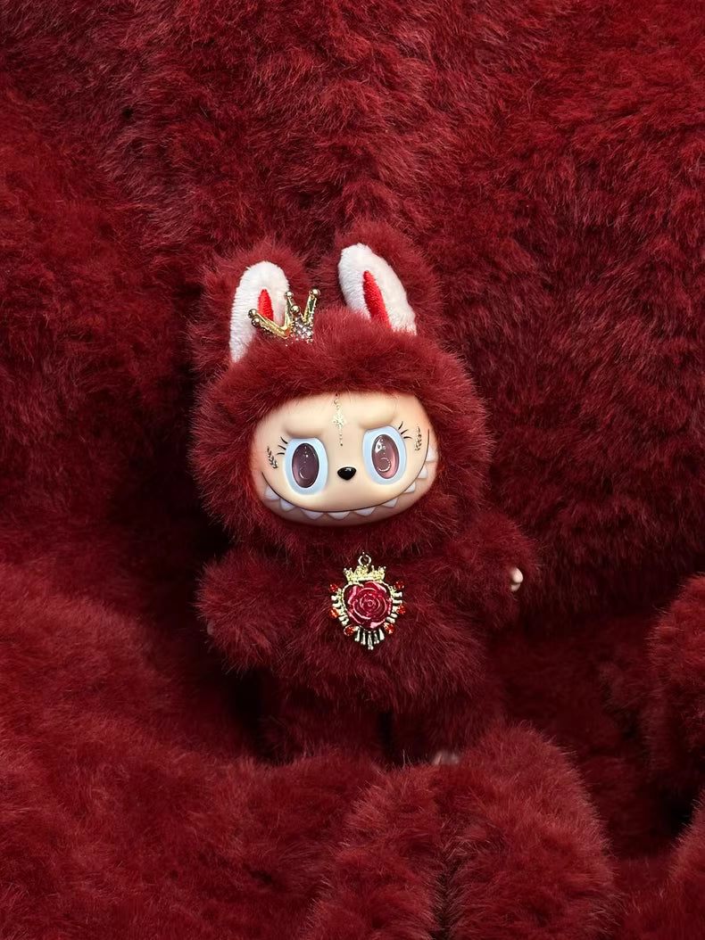 Original Design- Red Queen | Handmade Modification labubu Doll