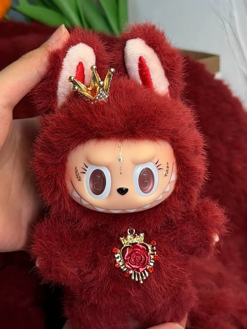 Original Design- Red Queen | Handmade Modification labubu Doll