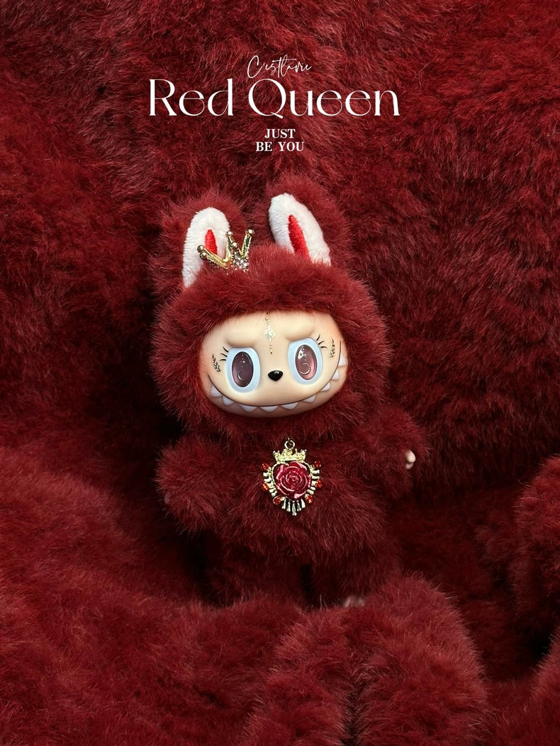 Original Design- Red Queen | Handmade Modification labubu Doll