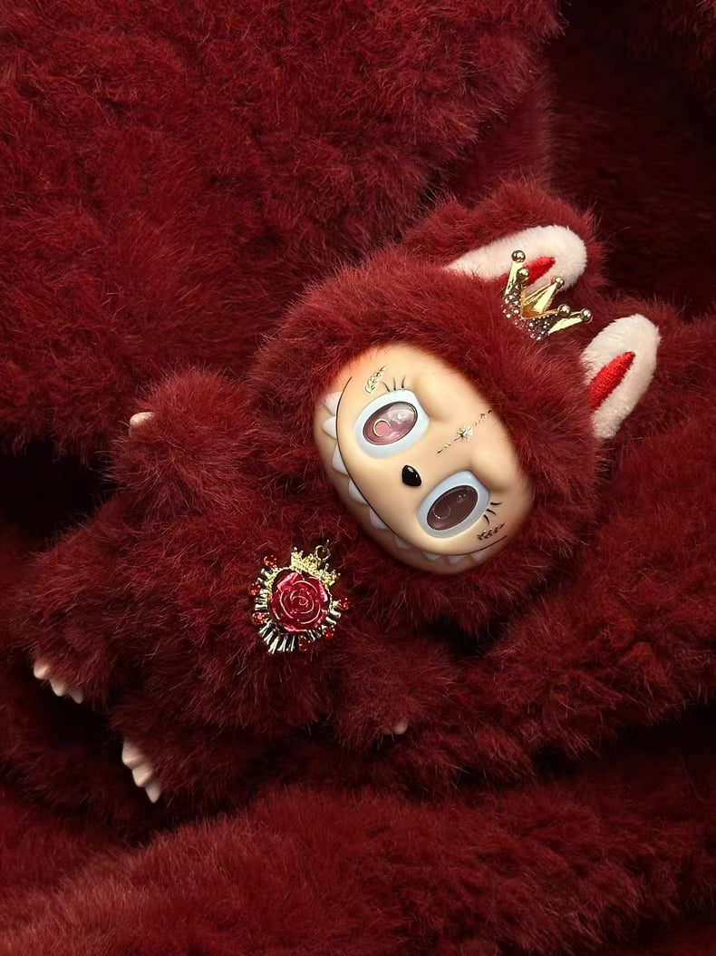 Original Design- Red Queen | Handmade Modification labubu Doll