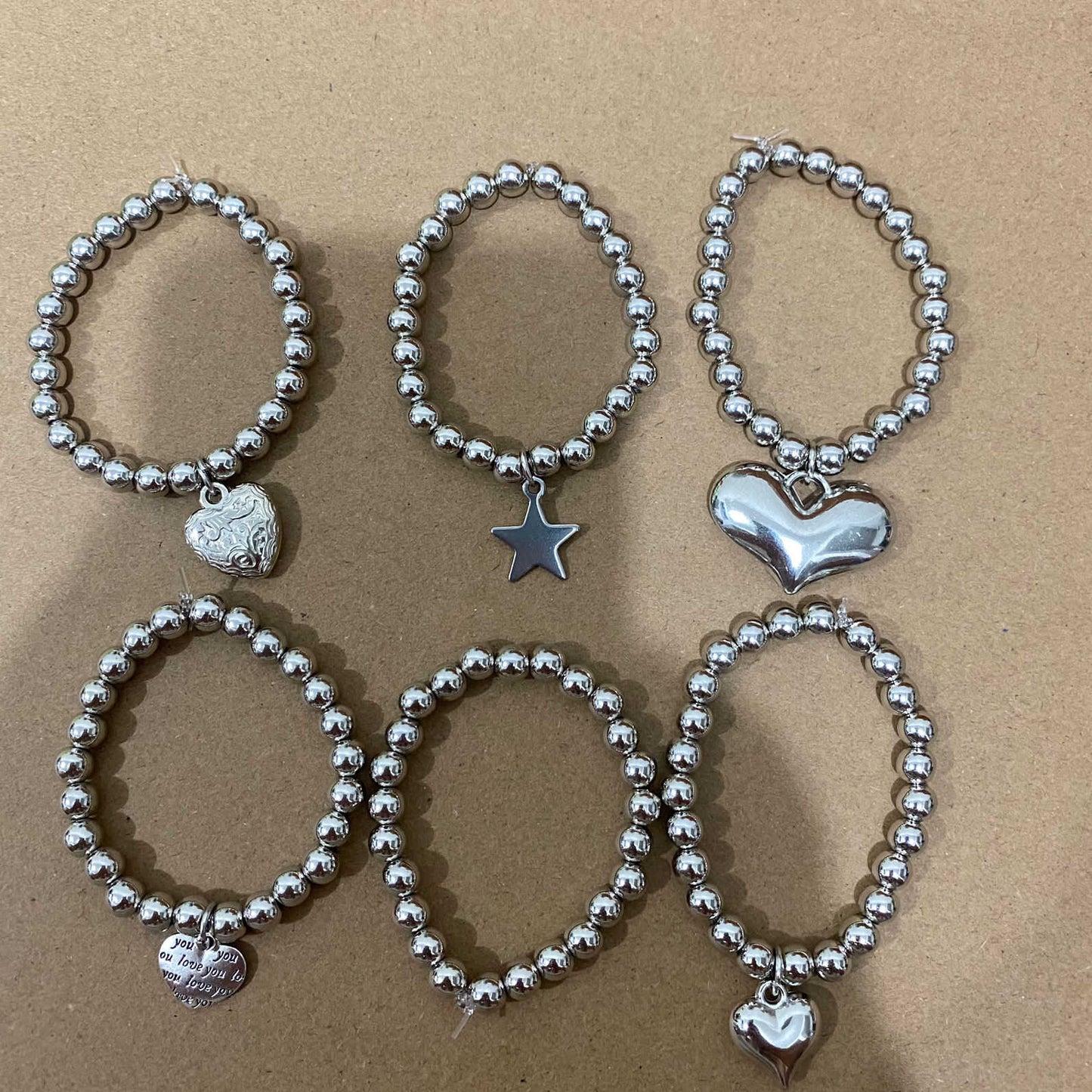 13cm Plush Doll Elastic Pearl Necklace Bead Chain DIY Accessories